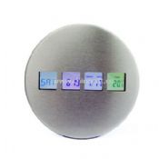 Stainless Steel LCD clock