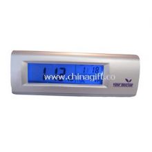 LCD travelling clock with LED torch China