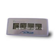 Radio controlled digital clock with calendar, alarm and temperature China