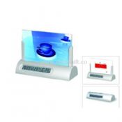 LCD alarm clock with Name Card Holder