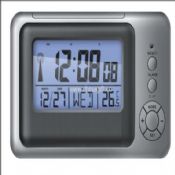 Radio controlled LCD Clock