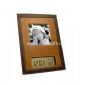 Leather Clock photo Frame small pictures