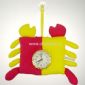 Plush wall toy clock small pictures