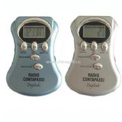 Pedometer with FM radio