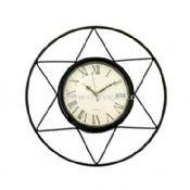 Metal clock