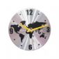 Metal wall clock small pictures