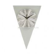 Glass wall clock