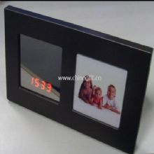 LED Mirror Clock with Photo Frame China