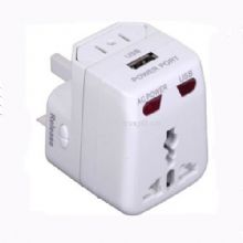 Multifunctional world adaptor with USB hub China