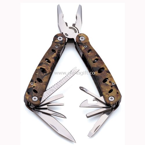 Multifunctional tools with pliers broadswords knife