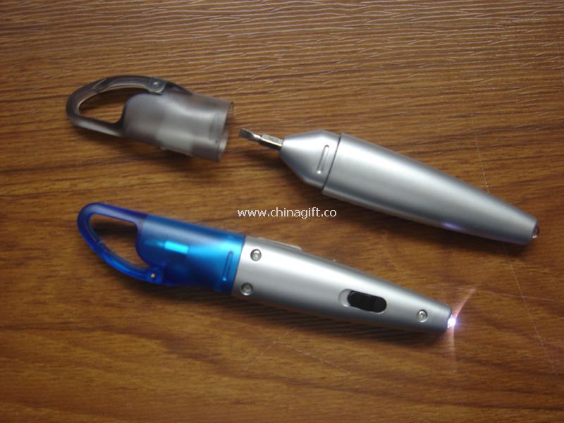 Tool kit LED light with carabiner cap