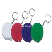 Round Cloth Tape Measure with Keychain