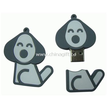 Cartoon PVC USB Flash Disk