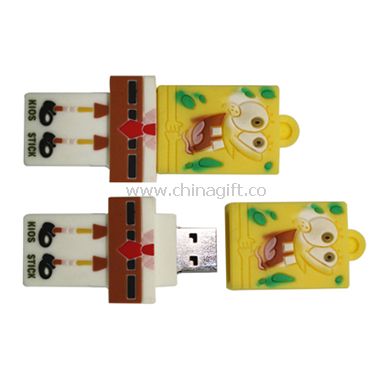 Custom Cartoon USB Flash Disk