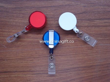 Plastic Badge holder with Belt Clip