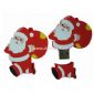 Santa Claus PVC USB Flash Drive small pictures