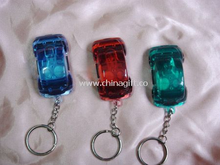 Car shape Keyring Light