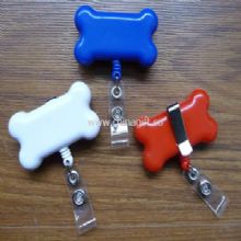 Bone shaped retractable badge holder China