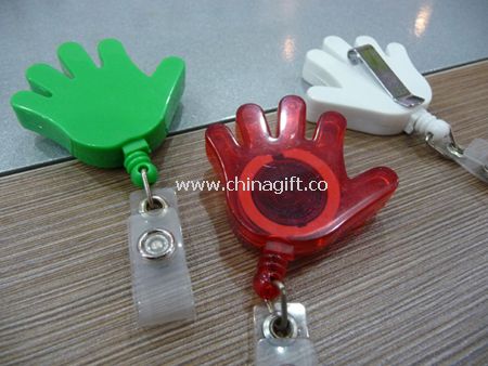 Hand shape Badge Holders