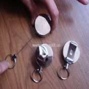 plastic case chrome plated Badge holder medium picture