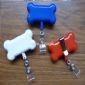 Bone shaped retractable badge holder small pictures