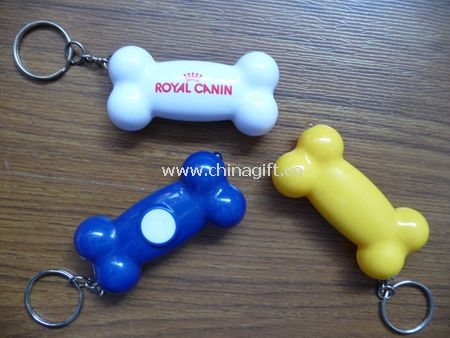 Bone shape Keyring Light