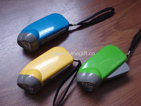 Lanyard Hand Pressing Flashlight