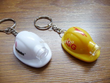 Mini Headlight Cap Keychain