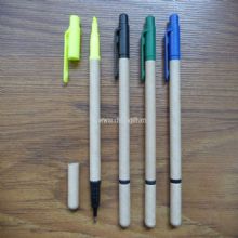 Recycle paper pen w hilighter China