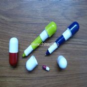 Pill Box Shaped Extendible Ball Pen