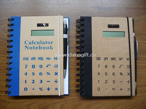 Calculator notebook