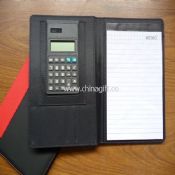 Gift note book with calculator