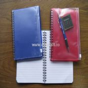 Note book with PVC pouch