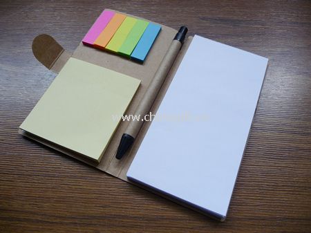 Recycled Notebook with Pen