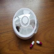 Round shape pill box