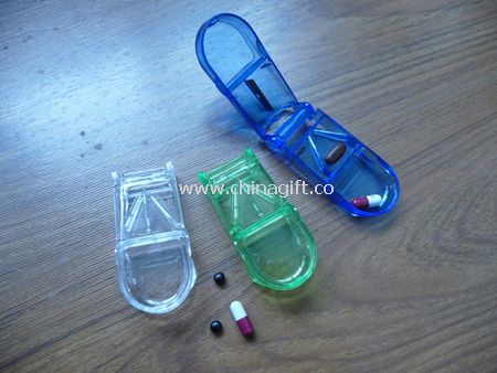 Pill Box with metal cutter
