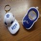 Football shape bottle opener with keychain small pictures