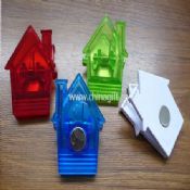 House shape magnetic memo clip