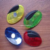 Oval shape magnetic clip