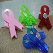 Ribbon shape magnetic clip