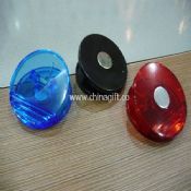 Round magnetic memo clip