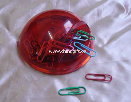 Round clip dispenser