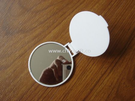 Round mini mirror
