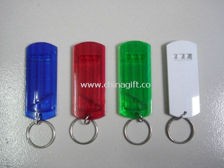 3-tone whistle key ring