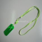 Plastic 3-tone whistle with Lanyard small picture