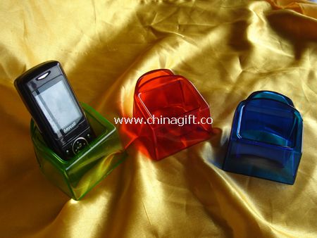 Transparent plastic Mobile phone holder