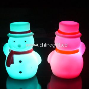Snowman Mini Flashing Light