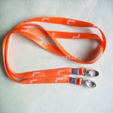 Orange Solid polyester Lanyard China