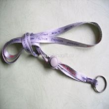 Purple Solid polyester Lanyard China