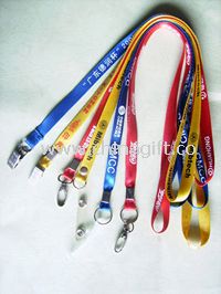 Hollow polyester lanyard